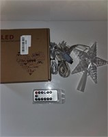 NEW $35 LED Star w/String Lights & Remote