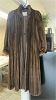 Cavan’s Furs Long Mink Coat with fur appraisal