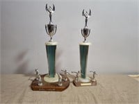 Vintage Bowling Trophy's (ready to be reused)