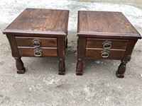 OFFSITE -Pine end tables