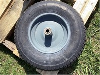 OFFSITE -Wheel barrow tire