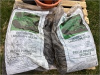OFFSITE -Two bags of black mulch