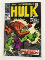 Marvels Hulk Vol.1 No.106 1968 1st Red Colonel