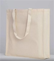 Lot of 20 Canvas Tote Bags Wholesale Blank Cotton