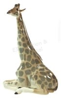 Russian Ussr Lomonosov Porcelain Giraffe Figurine