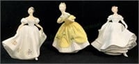 (3) Royal Doulton Figurines, Nancy, The Last Waltz