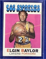 1971-72 Topps # 10 Elgin Baylor  GDC