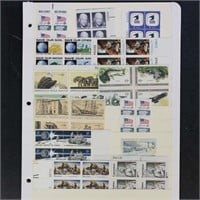 US Stamps 1968-1992 Mint NH Blocks & Plate Blocks