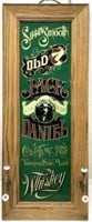 Jack Daniel Whiskey Advertisement Sign Coat Hanger