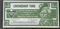 5¢ CANADIAN TIRE MONEY