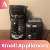 Coffee Maker and Toaster