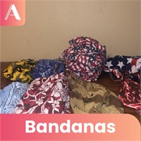 Huge Lot of Bandanas