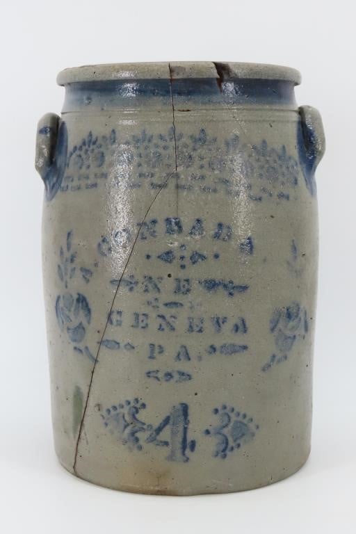 A. Conrad Stoneware Jar