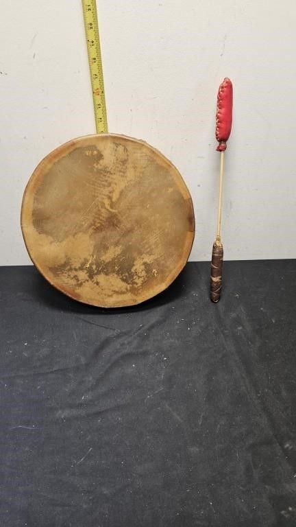 Handmade drum.