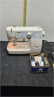 Brother sewing machine LX3014 and accessories