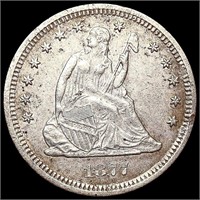 1877-S Seated Liberty Quarter CLOSELY