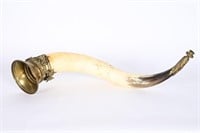 Majestical Bronze Putti Cornucopia Horn