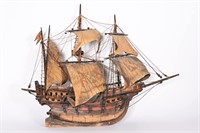 Antique Spanish Model War Ship