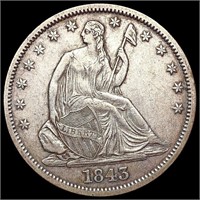 1843-O Seated Liberty Half Dollar CLOSELY