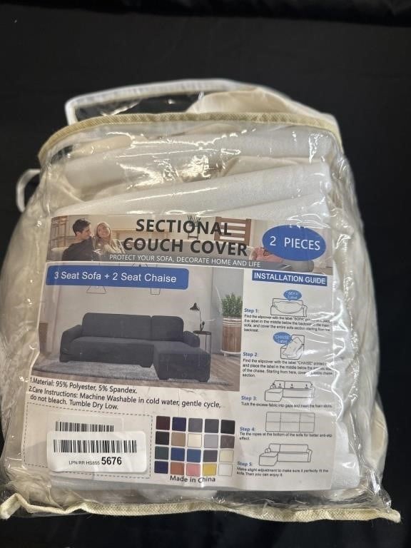 Sectional Couch Cover