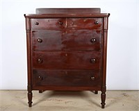 Antique Luce Furniture Co. Tallboy Dresser