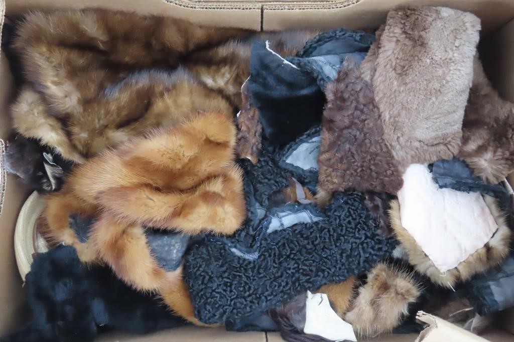 Assortment of Fur Stoles