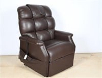 Brown Leather Lift Chair by Golden