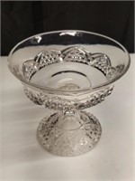 1890s Footed Jelly Compote George Duncan & Sons