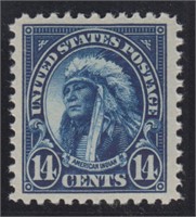 US Stamps #565 Mint NH large & bold, centered slig