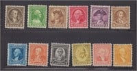 US Stamps #704-715 Mint NH well-matched set, PO Fr
