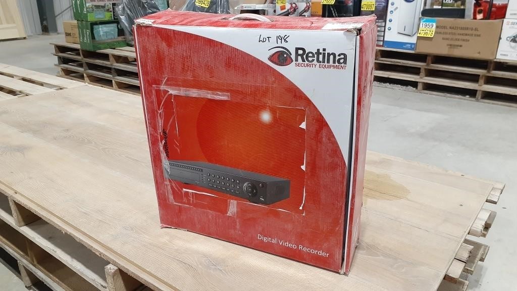 Retina Security Equipment Digital Video Recorder