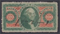 US Stamps #R102c Used, bright and well centered, t
