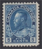 Canada Stamps #111 Mint HR, nicely centered CV $22