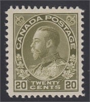 Canada Stamps #119 Mint LH fresh and bright CV $11