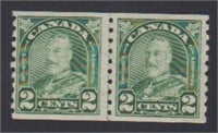Canada Stamps #180 variety 'Cockeyed King' Mint LH