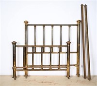 Antique Solid Brass Full Size Bed