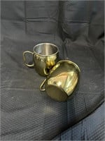 2 Crofton Copper Mugs
