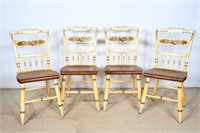 Vintage Hitchcock Solid Maple Colonial Chairs