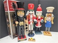 Lot of Nutcrackers    14 to 15" high One with Box