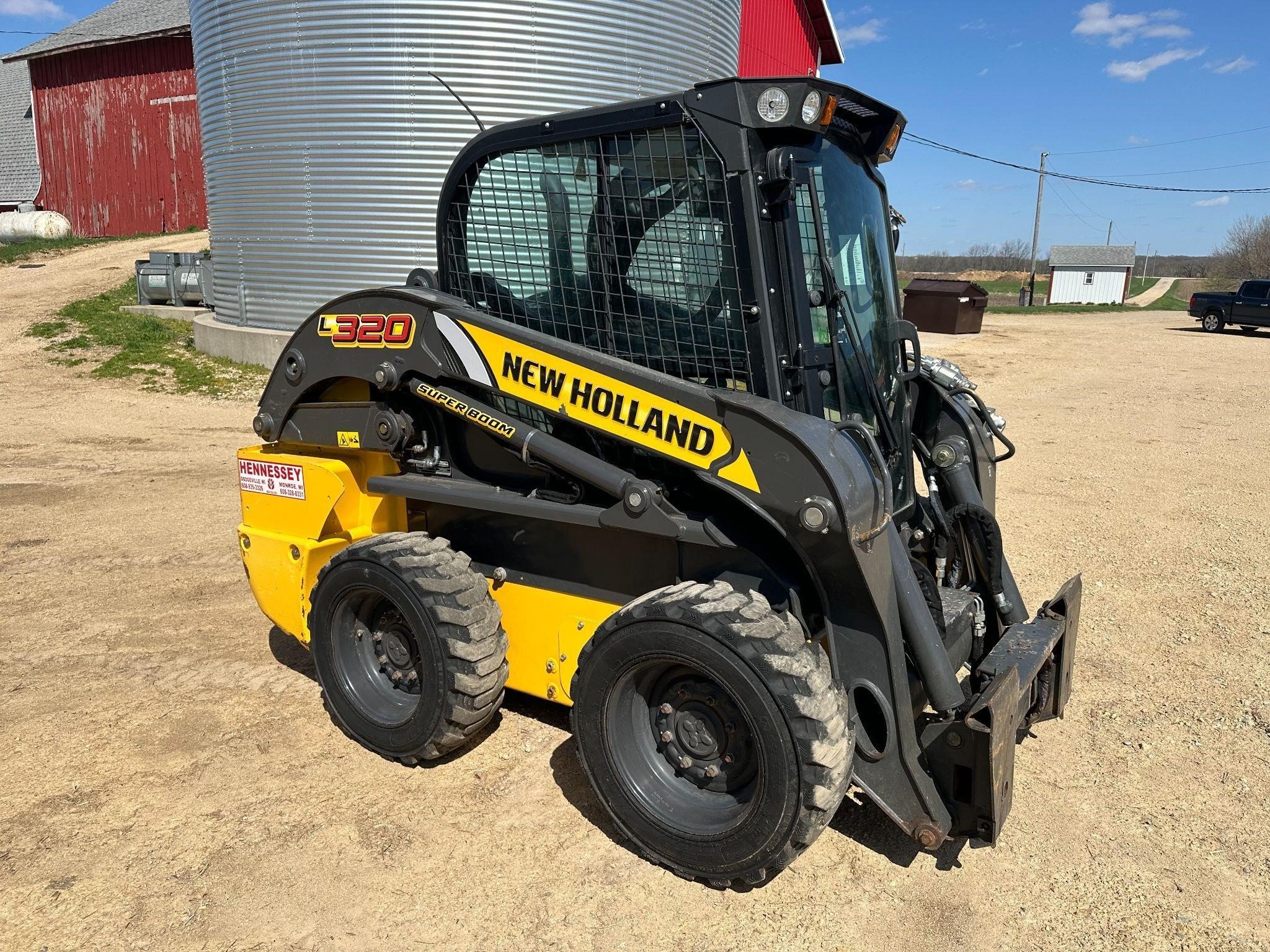 2020 New Holland L320 Skid Steer (1,556 Hours)