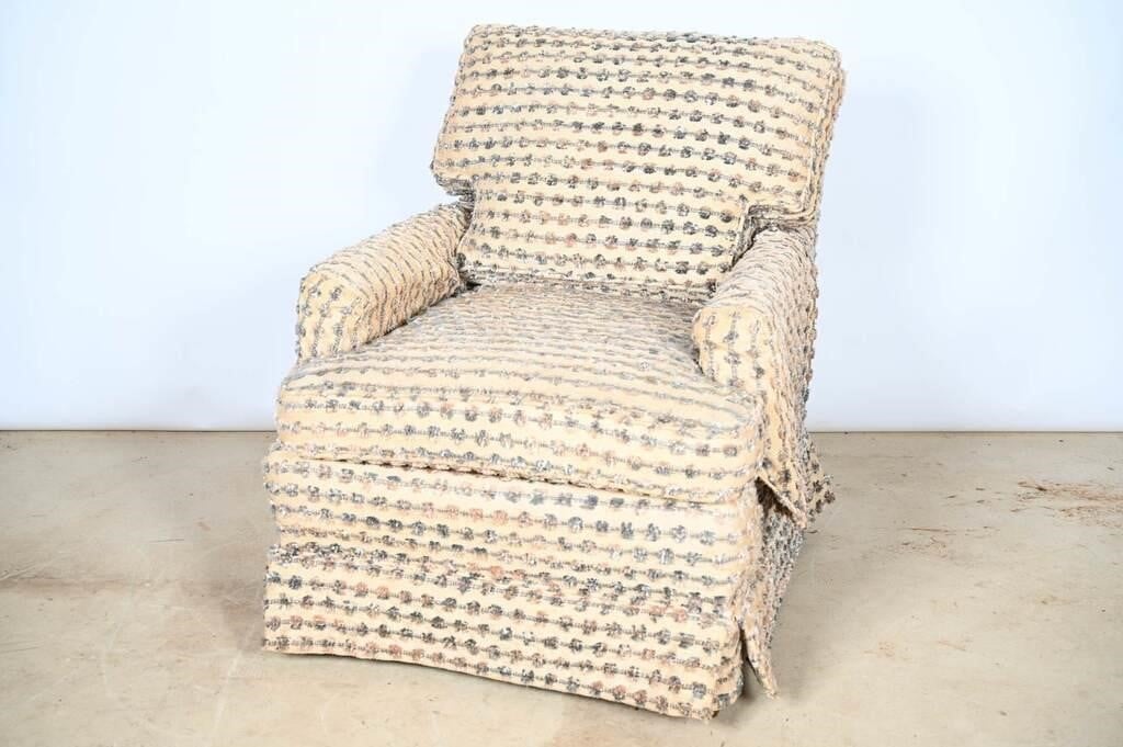 Vintage Upholstered Club Chair