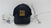 Crystal Glass & FBI Caps