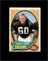 1970 Topps #40 Tommy Nobis VG to VG-EX+