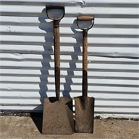 2 shovels
