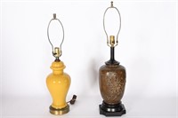 Vintage Bronze Japanese Meiji Style Lamp