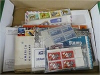 Assorted stamp collecting brochures and misc.