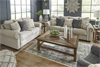 Ashley 97704 Jute 92" Sofa & Love Seat