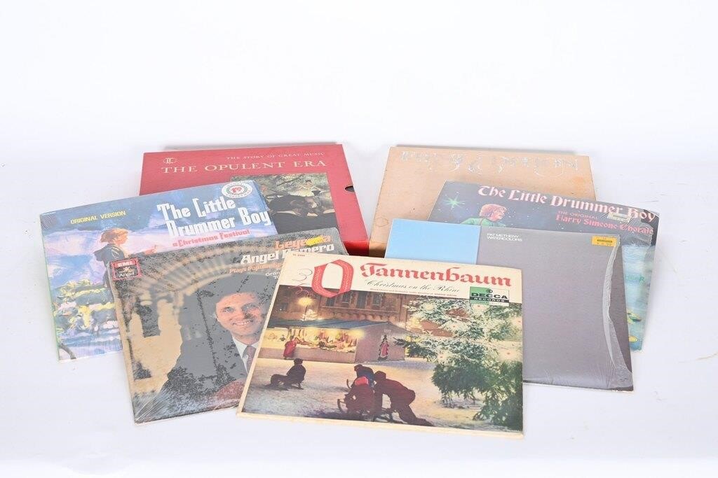 Vtg Vinyl Albums - Tannenbaum, Little Drummer Boy