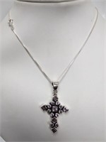 $240 Silver 10.45G, 20" Necklace