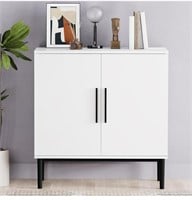 ($340) REHOOPEX Storage Cabinet, Modern